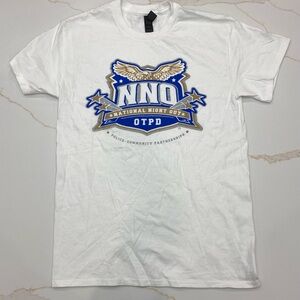 Gildan White National Night Out T-Shirt